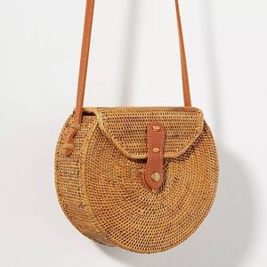 Anthropologie Bali Circle Crossbody Bag